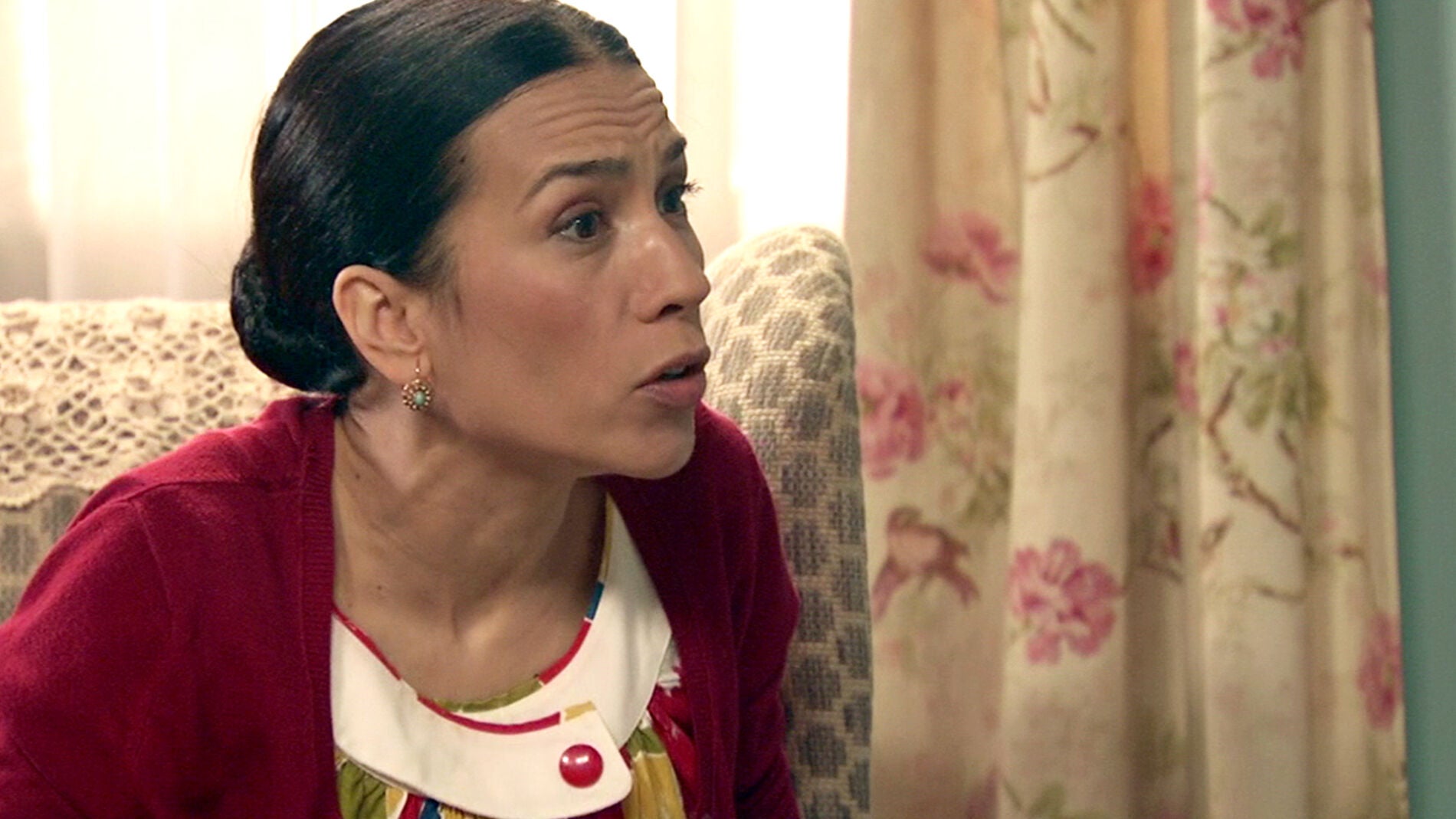 Manolita, escandalizada ante las confesiones de Benigna