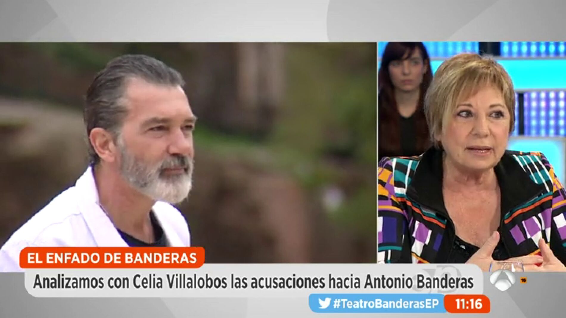 Frame 22.305003 de: Celia Villalobos, sobre los que se opusieron al proyecto de Banderas: "Son unos mediocres"