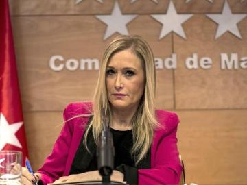 Cristina Cifuentes, presidenta de la Comunidad de Madrid