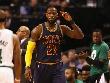 LeBron James, en el primera partido de la final del Este ante los Celtis LeBron James, en el primera partido de la final del Este ante los Celtis