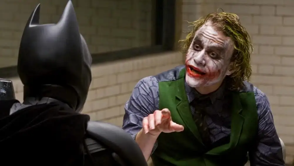 Heath Ledger en 'El caballero oscuro' Heath Ledger en 'El caballero oscuro'