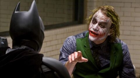 Heath Ledger en 'El caballero oscuro'