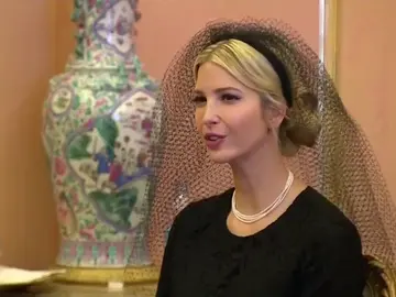 Frame 64.045362 de: Los gestos y la indumentaria de Melania e Ivanka Trump ante el papa provocan numero Frame 64.045362 de: Los gestos y la indumentaria de Melania e Ivanka Trump ante el papa provocan numero