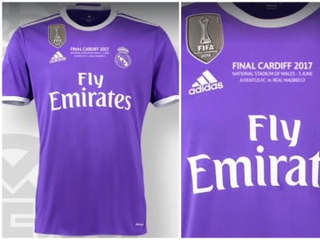 La camiseta del Madrid para la final de Cardiff