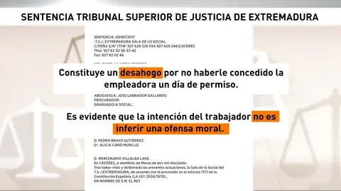 Frame 34.611726 de: Declarado improcedente el despido de un trabajador por insultar a su jefe en una red social Frame 34.611726 de: Declarado improcedente el despido de un trabajador por insultar a su jefe en una red social