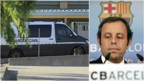 Sandro Rosell ingresa en la prisión de Soto del Real Sandro Rosell ingresa en la prisión de Soto del Real