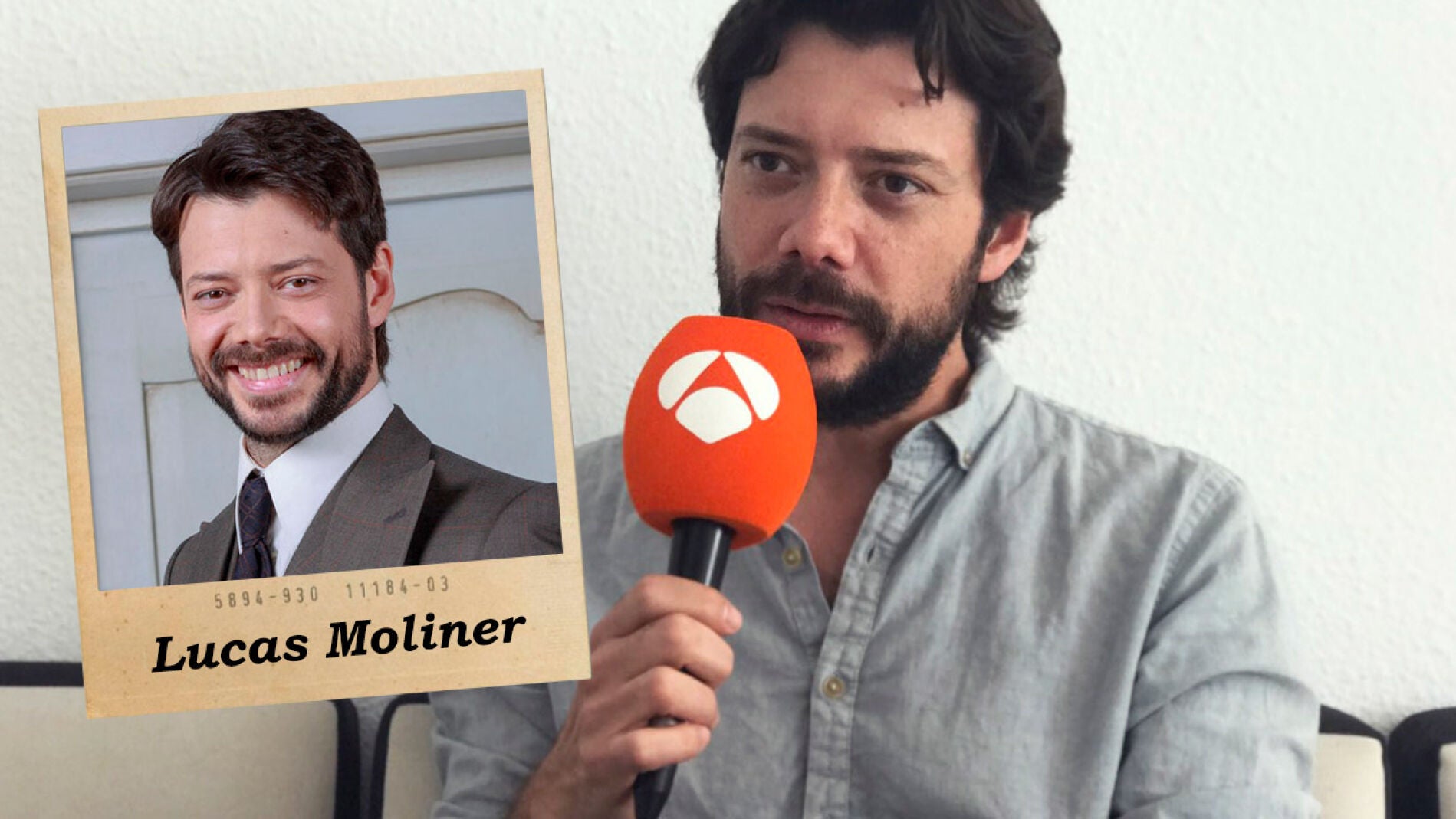 &Aacute;lvaro Morte recuerda su paso por Puente Viejo y recibe un especial mensaje de sus compa&ntilde;eros