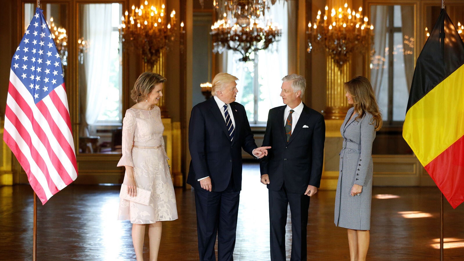 Bruselas se blinda ante la llegada de Donald Trump para participar en la cumbre de la OTAN