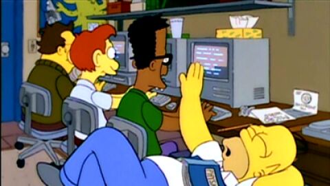 Compañeros de universidad de Homer