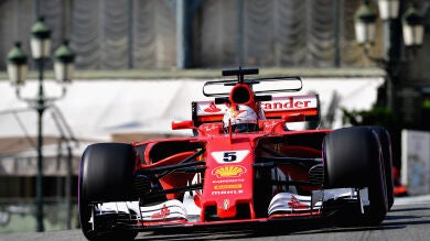 Vettel vuela sobre Mónaco en los Libres 3 con Sainz 7º y los Mercedes acercándose