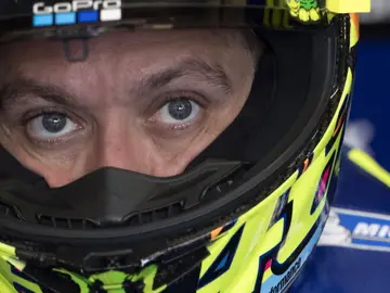 Valentino Rossi, en el GP de Francia Valentino Rossi, en el GP de Francia