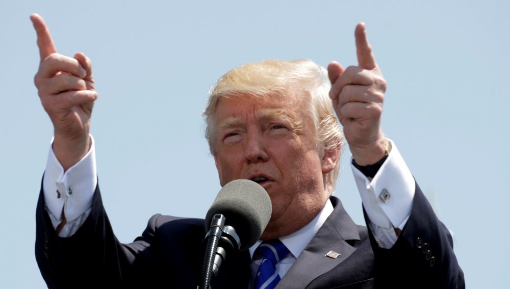 El presidente de Estados Unidos, Donald Trump