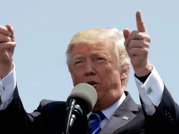 El presidente de Estados Unidos, Donald Trump El presidente de Estados Unidos, Donald Trump