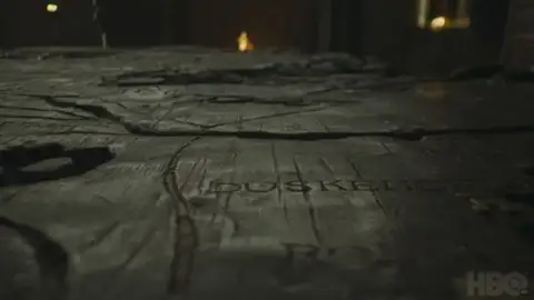 Uno de los mapas del tráiler de 'Juego de Tronos' Uno de los mapas del tráiler de 'Juego de Tronos'