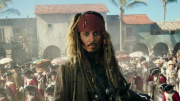 Jack Sparrow en 'Piratas del Caribe: La venganza de Salazar'