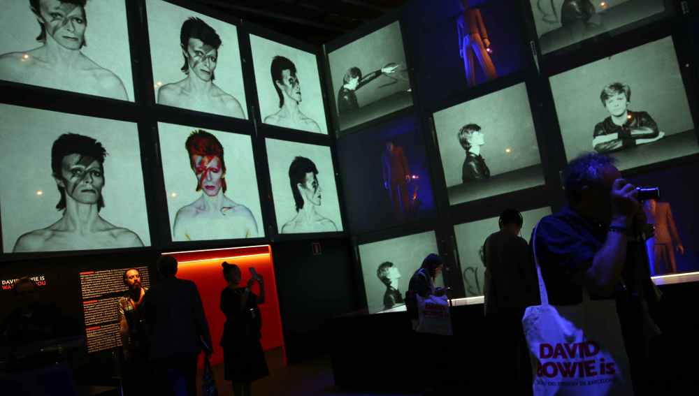 Exposición de David Bowie en Barcelona