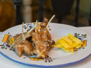 La comida del Mesón de Fuencarral es tradicional, pero sin gluten. La comida del Mesón de Fuencarral es tradicional, pero sin gluten.