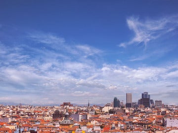 Panorámica de la ciudad de Madrid 