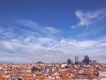 Panorámica de la ciudad de Madrid Panorámica de la ciudad de Madrid