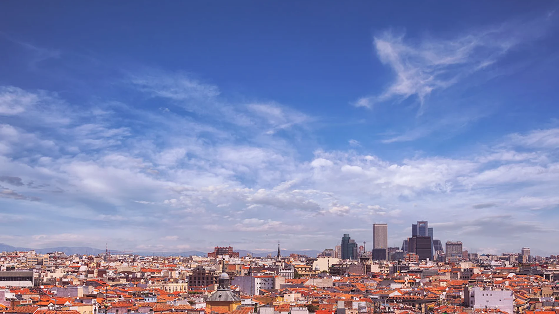 Panorámica de la ciudad de Madrid Panorámica de la ciudad de Madrid