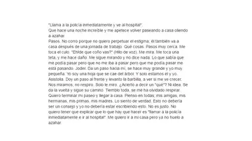 Agresión sexual Agresión sexual