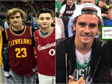 Griezmann, en los playoffs de la NBA Griezmann, en los playoffs de la NBA