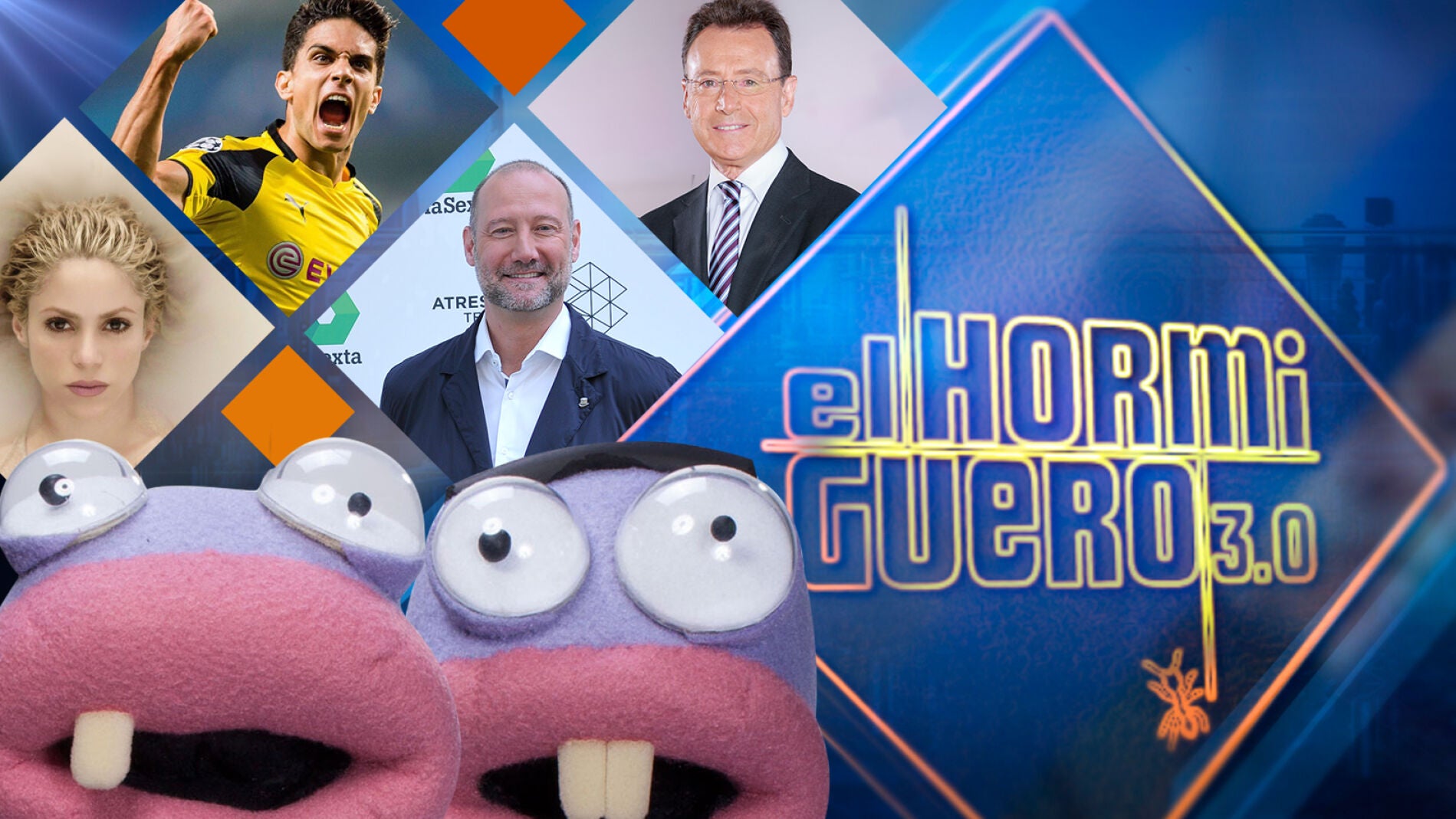 Shakira, Marc Bartra, Pedro Garc&iacute;a Aguado y Mat&iacute;as Prats visitar&aacute;n la pr&oacute;xima semana 'El Hormiguero 3.0'