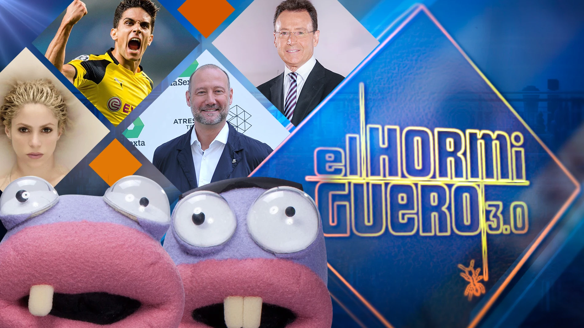 Shakira, Marc Bartra, Pedro García Aguado y Matías Prats visitarán la próxima semana 'El Hormiguero 3.0'