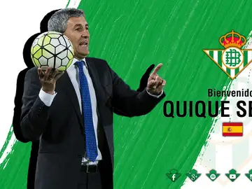 Quique Setién, nuevo entrenador del Betis Quique Setién, nuevo entrenador del Betis