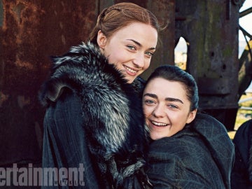 Las hermanas Stark para Entertainment Weekly