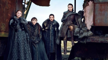 Los supervivientes de la casa Stark en 'Juego de Tronos'