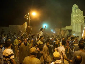 Protestas tras el atentado en Egipto Protestas tras el atentado en Egipto