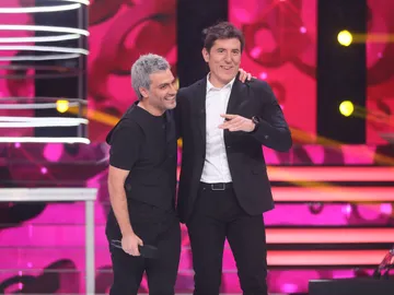 Fran Valenzuela conquista al jurado como Sergio Dalma Fran Valenzuela conquista al jurado como Sergio Dalma