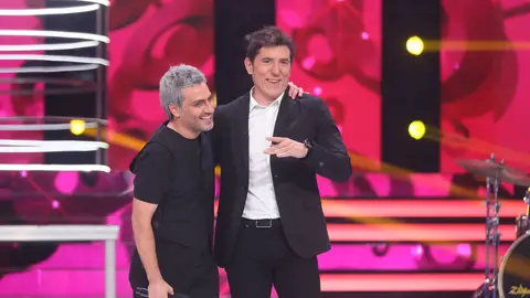 Fran Valenzuela conquista al jurado como Sergio Dalma Fran Valenzuela conquista al jurado como Sergio Dalma
