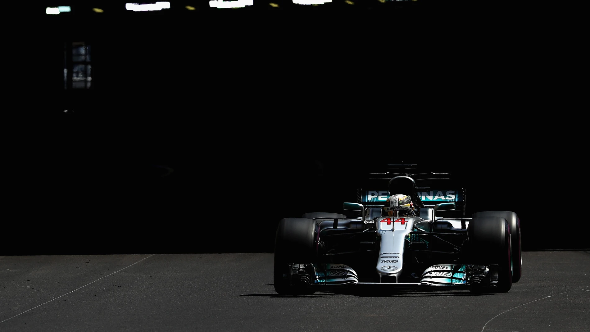 Lewis Hamilton, en la clasificación del GP de Mónaco