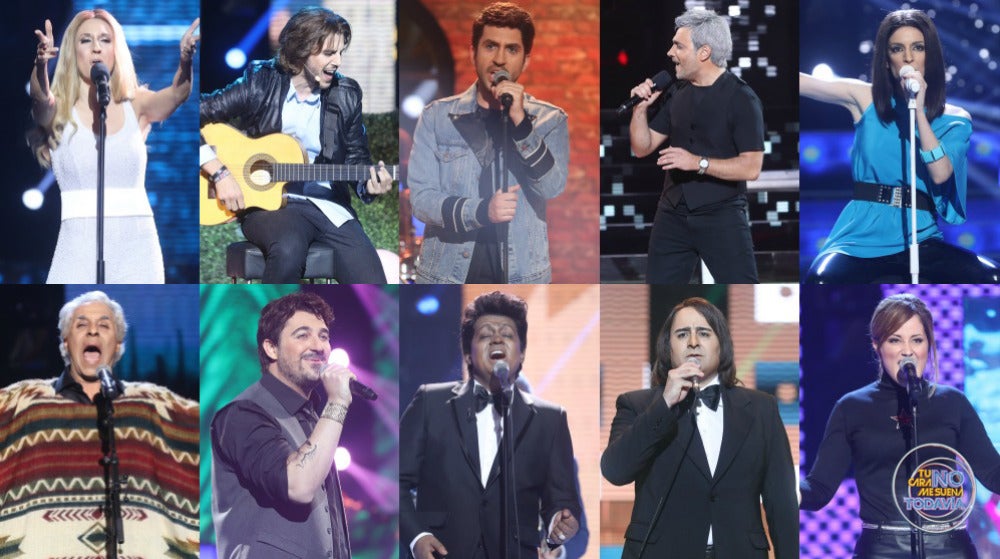 Vota por la mejor actuación de la fase final de 'Tu cara no me suena todavía'