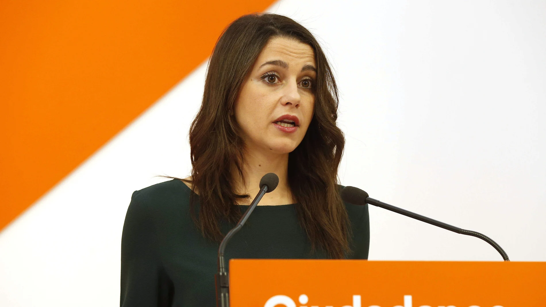 La portavoz de Ciudadanos, Inés Arrimadas La portavoz de Ciudadanos, Inés Arrimadas