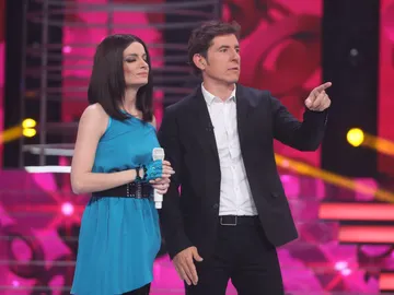 Miki Nadal a Patricia Aguilar: “Tu interpretación como Laura Pausini ha estado muy a la altura” Miki Nadal a Patricia Aguilar: “Tu interpretación como Laura Pausini ha estado muy a la altura”