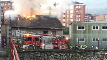 Incendio en Bilbao