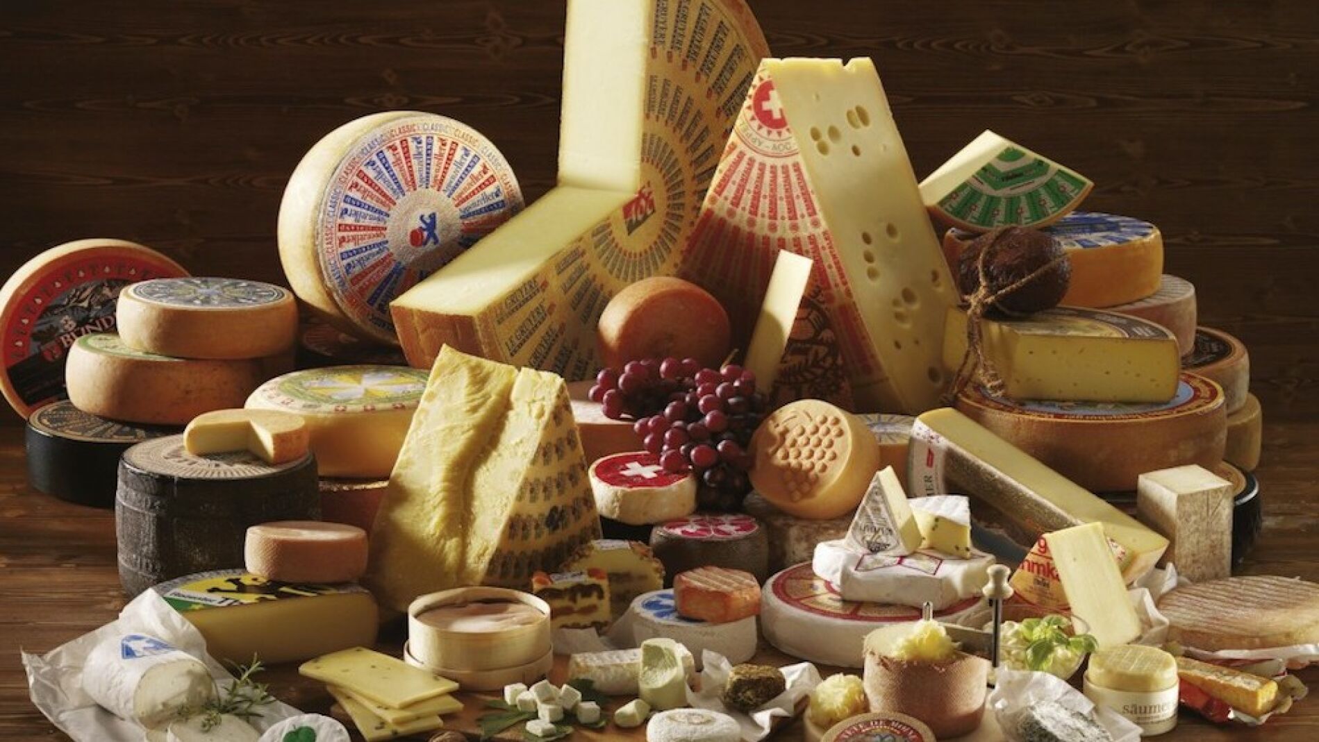 Quesos suizos