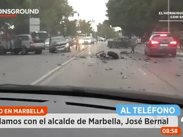 Frame 218.271 de: El alcalde de Marbella sobre el atropello intencionado: "Los dos heridos graves están fuera de peligro" Frame 218.271 de: El alcalde de Marbella sobre el atropello intencionado: "Los dos heridos graves están fuera de peligro"