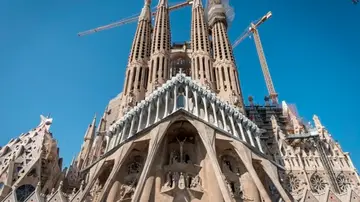 Fachada de la Pasión de la Sagrada Familia Fachada de la Pasión de la Sagrada Familia