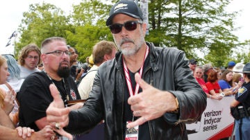 Jeffrey Dean Morgan participó en las 500 Millas de Indianápolis