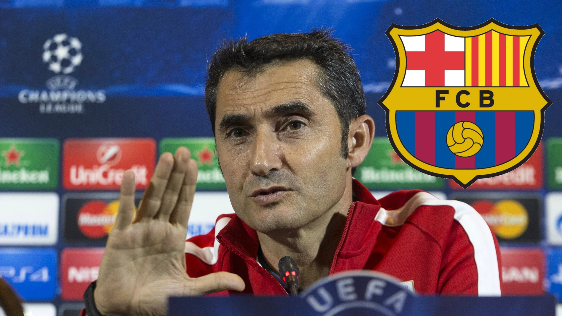 Ernesto Valverde, nuevo entrenador del Barcelona Ernesto Valverde, nuevo entrenador del Barcelona