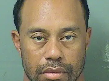 Tiger Woods, en el momento de ser detenido por la Policía de Jupiter Tiger Woods, en el momento de ser detenido por la Policía de Jupiter