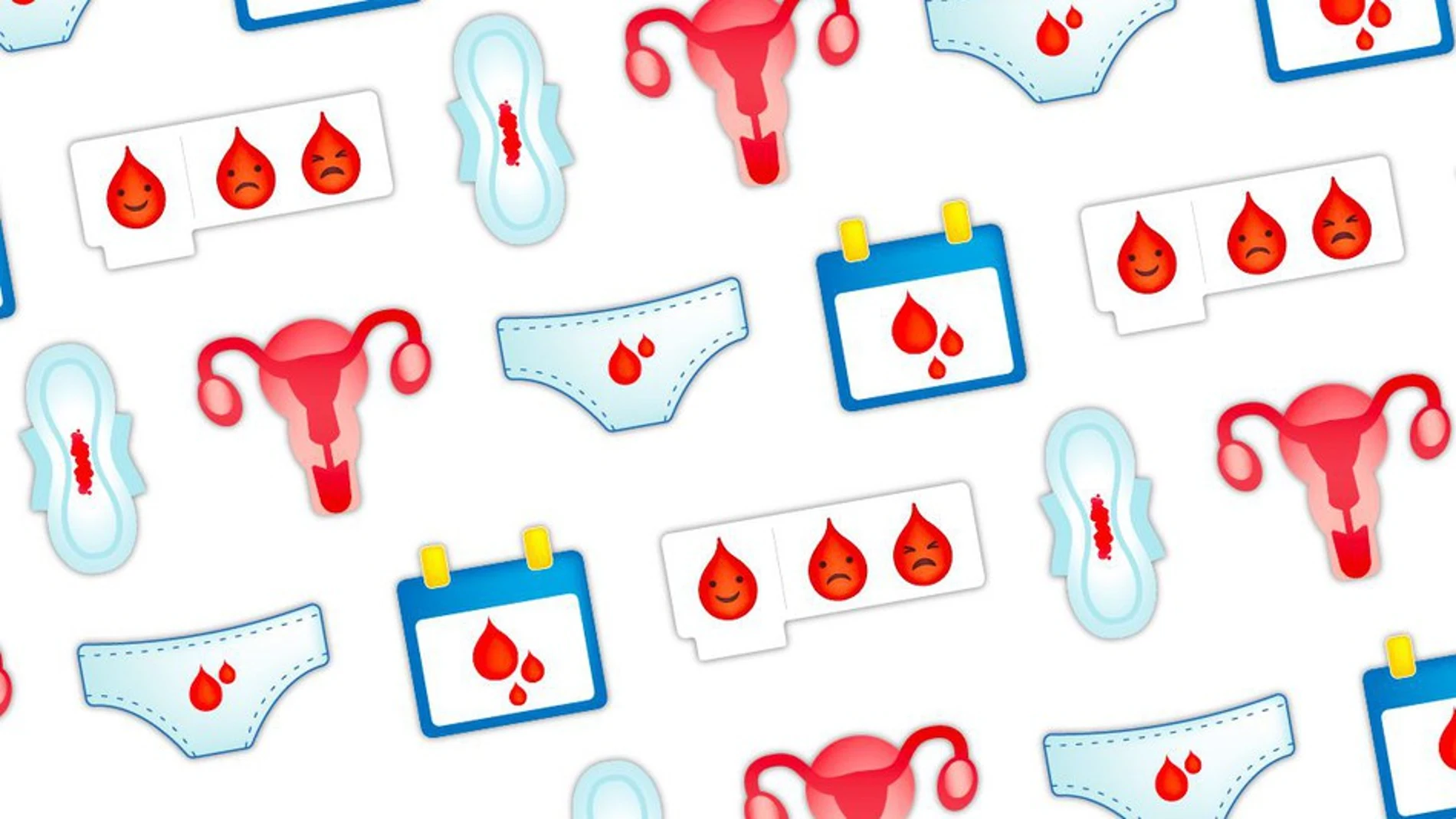 Emojis sobre la menstruación propuestos por Plan Internacional Emojis sobre la menstruación propuestos por Plan Internacional