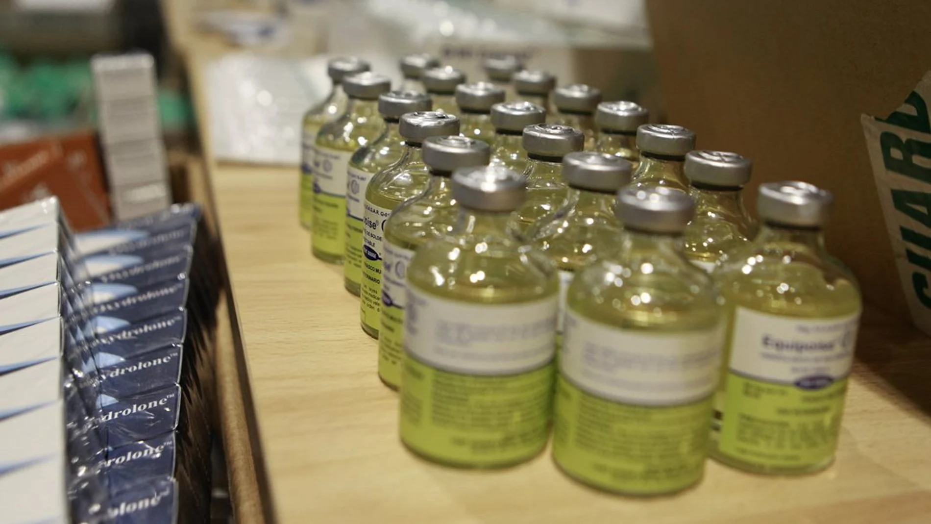 Anabolizantes intervenidos por la Guardia Civil Anabolizantes intervenidos por la Guardia Civil