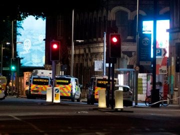 Imagen del lugar del ataque en Londres