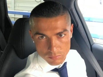 Cristiano Ronaldo y su nuevo look