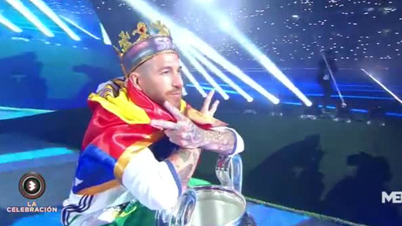 Zidane, Cristiano, Ramos e Isco fueron los más aclamados en la fiesta de la Duodécima